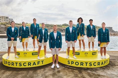 team australia olympic uniforms